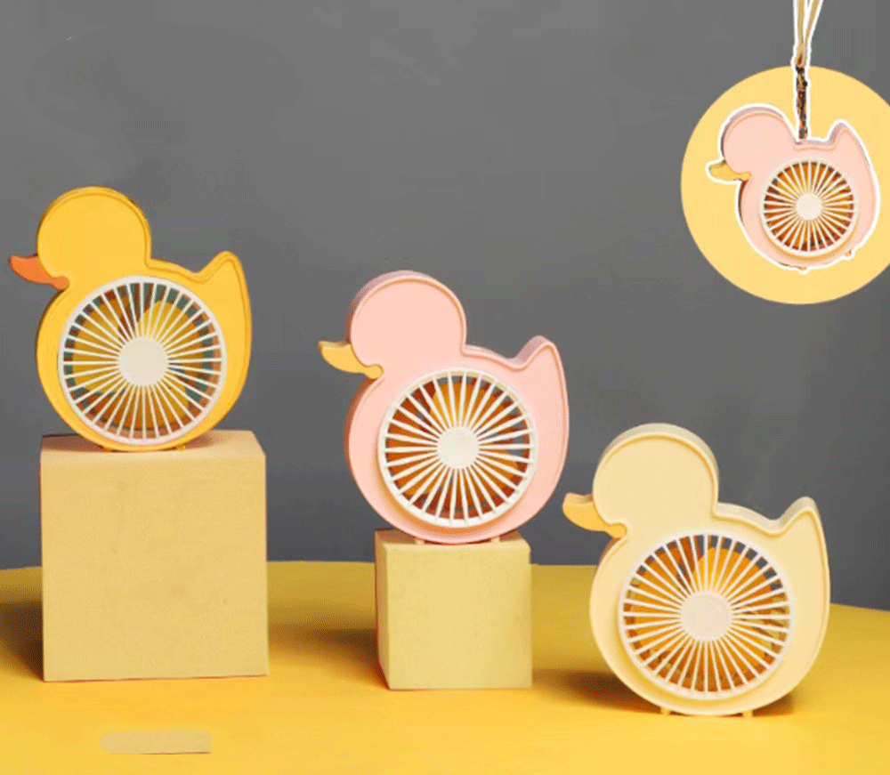 Duckling Shape Mini Fan. - TinyBo