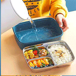 Load image into Gallery viewer, Enjoy Lunch With Gibo Steel Cheese Lunch Box
