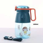 Load image into Gallery viewer, Big Belly Sipper Bottle With Kawaii Sticker. - TinyBo
