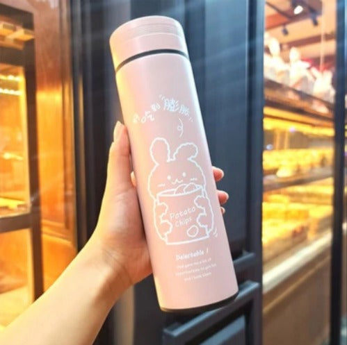 Stylish Bunny Print Temperature Bottle.(500L)