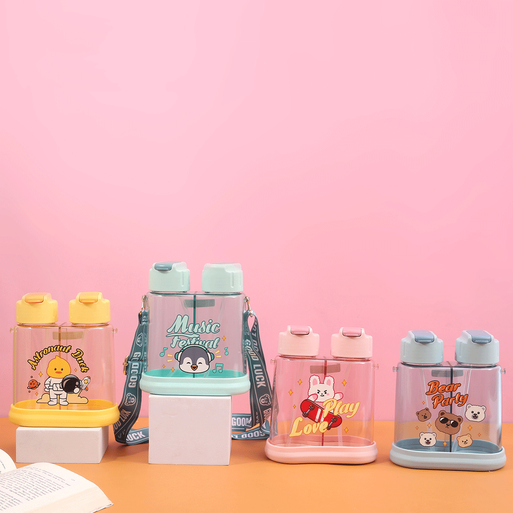 Double Sided Water Bottle.(640ml) - TinyBo