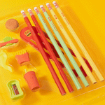 Load image into Gallery viewer, Little Tree Fast Food Party Pencil And Eraser 13Pcs Combo Set. - TinyBo
