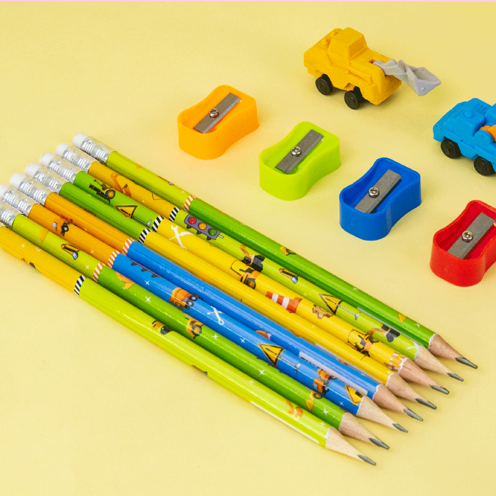 Little Trees Urban Engineering Stationery Combo Set. - TinyBo