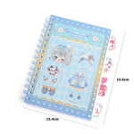 Load image into Gallery viewer, 3D Kawaii Bookmark Diary.
