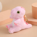 Load image into Gallery viewer, Mini Dino Shape Soft-Toy Keychains. - TinyBo
