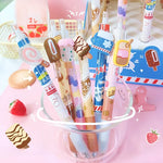 Load image into Gallery viewer, Ice-Cream Theme Erasable Mechanical Pen.
