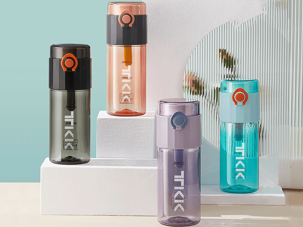 Printed Tikk Water Bottle To Keep You Stylish.(500mL) - TinyBo