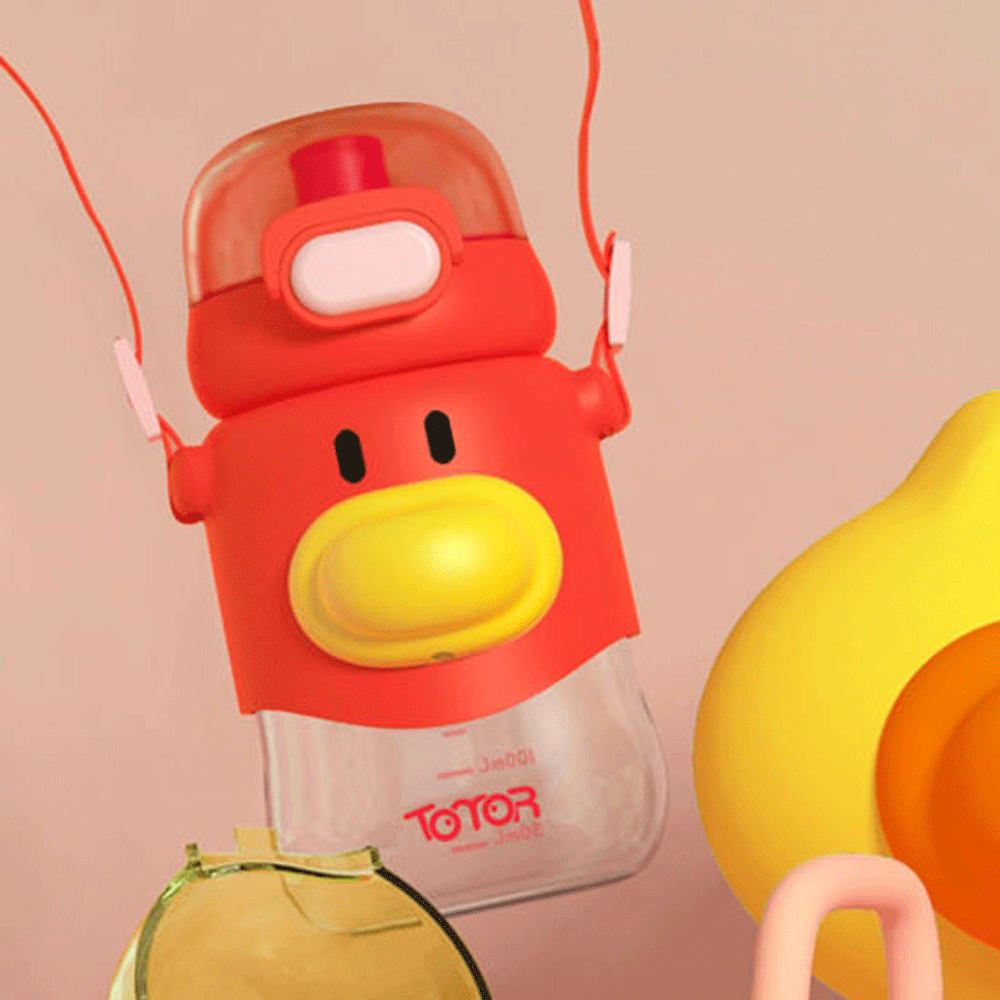 Duckling Water Bottle.(300mL) - TinyBo