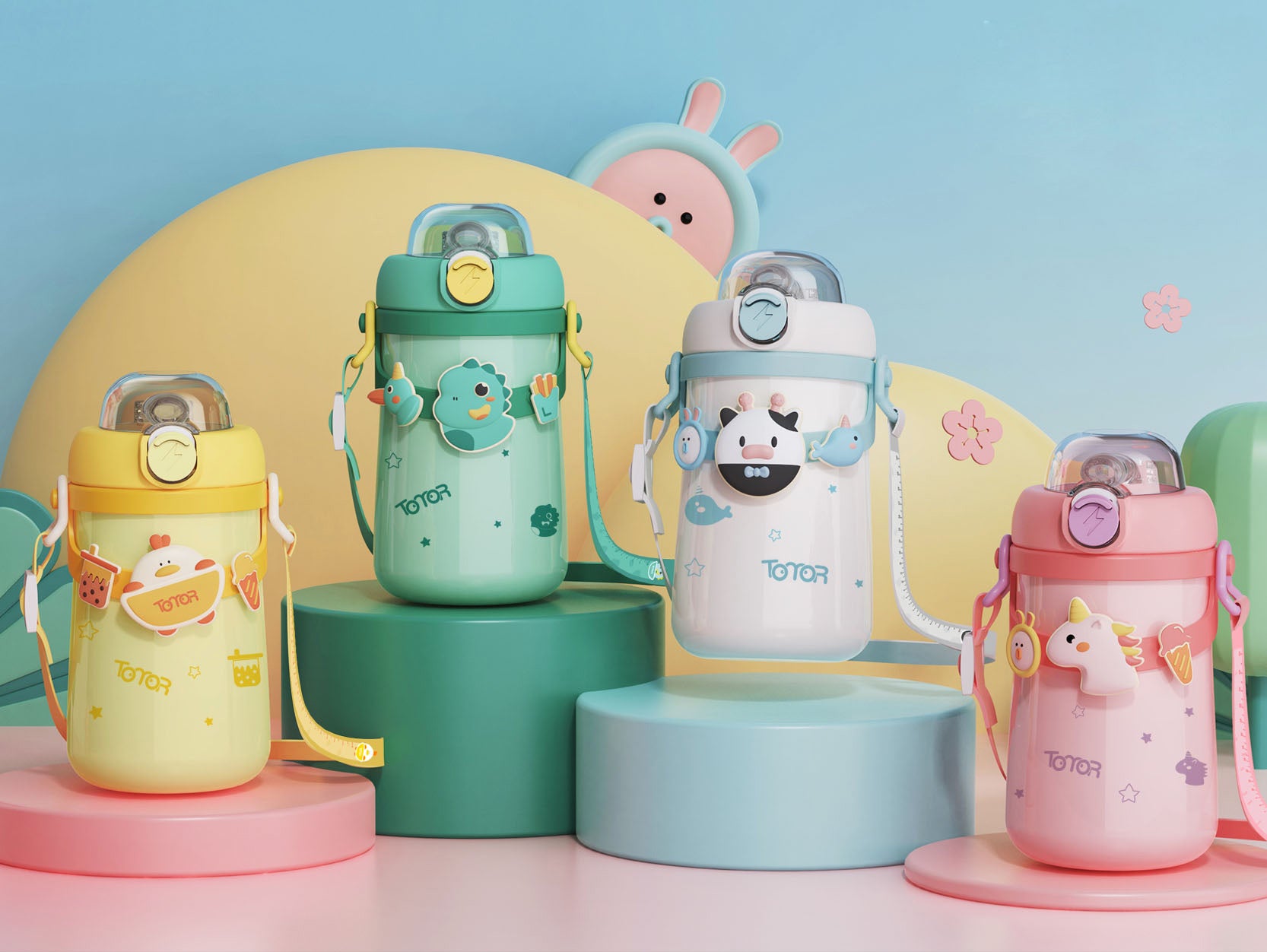Colorful Bottle For Kids With An Exquisite Look For Stylish Trends. - TinyBo