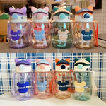 Load image into Gallery viewer, Stylish Cap Sipper Water Bottle (550ML/650ML) - TinyBo
