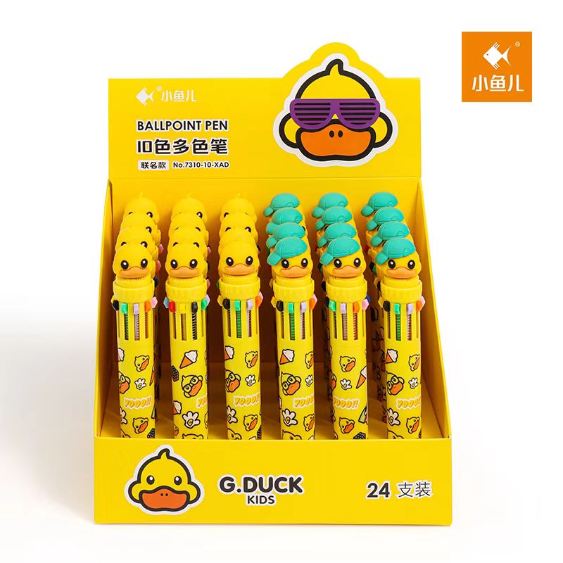 G-Duck 10-In-1 Multi Colour Pen