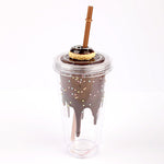 Load image into Gallery viewer, Melting Donut Cute and Fancy Sipper Bottle
