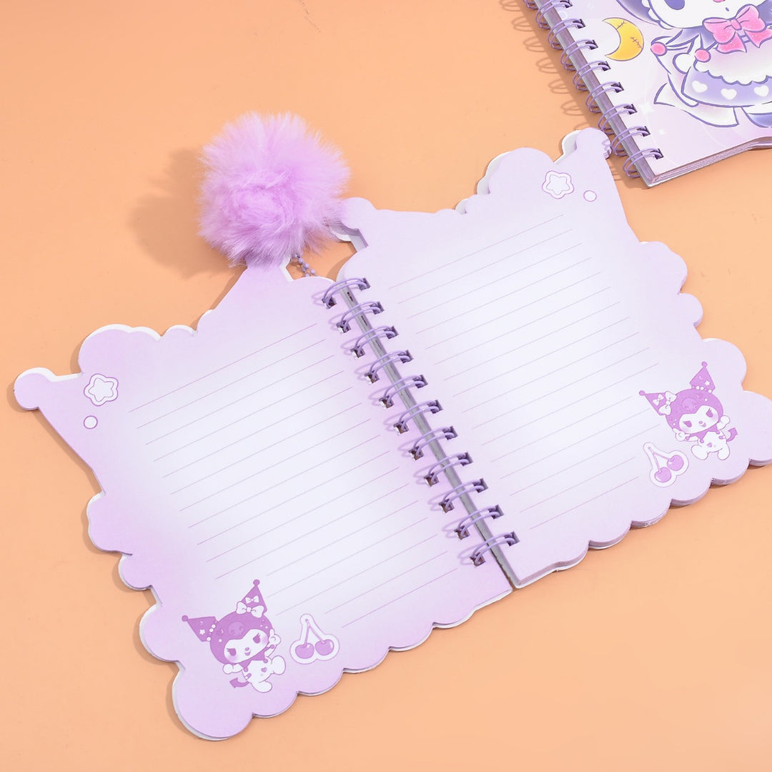 Kawaii Kuromi Spiral Diary