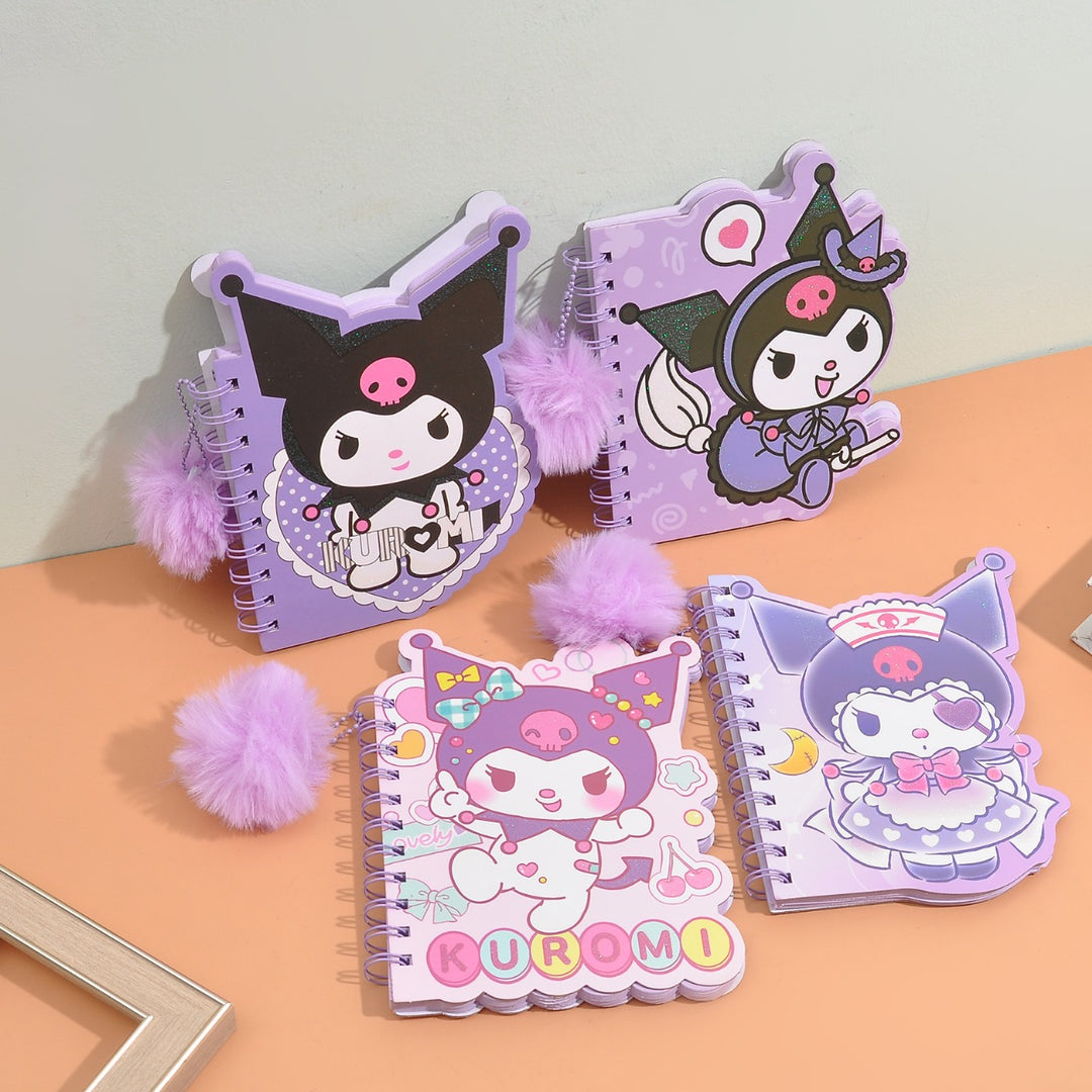 Kawaii Kuromi Spiral Diary