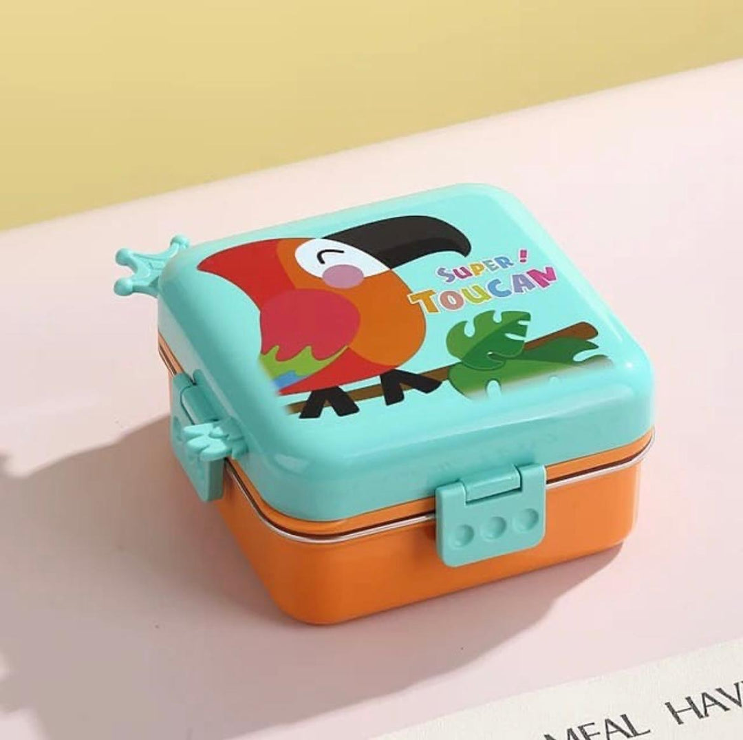 SS Cute Lunch Box With Container