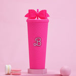 Load image into Gallery viewer, Barbie Studded Tumbler With Straw
