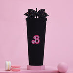 Load image into Gallery viewer, Barbie Studded Tumbler With Straw
