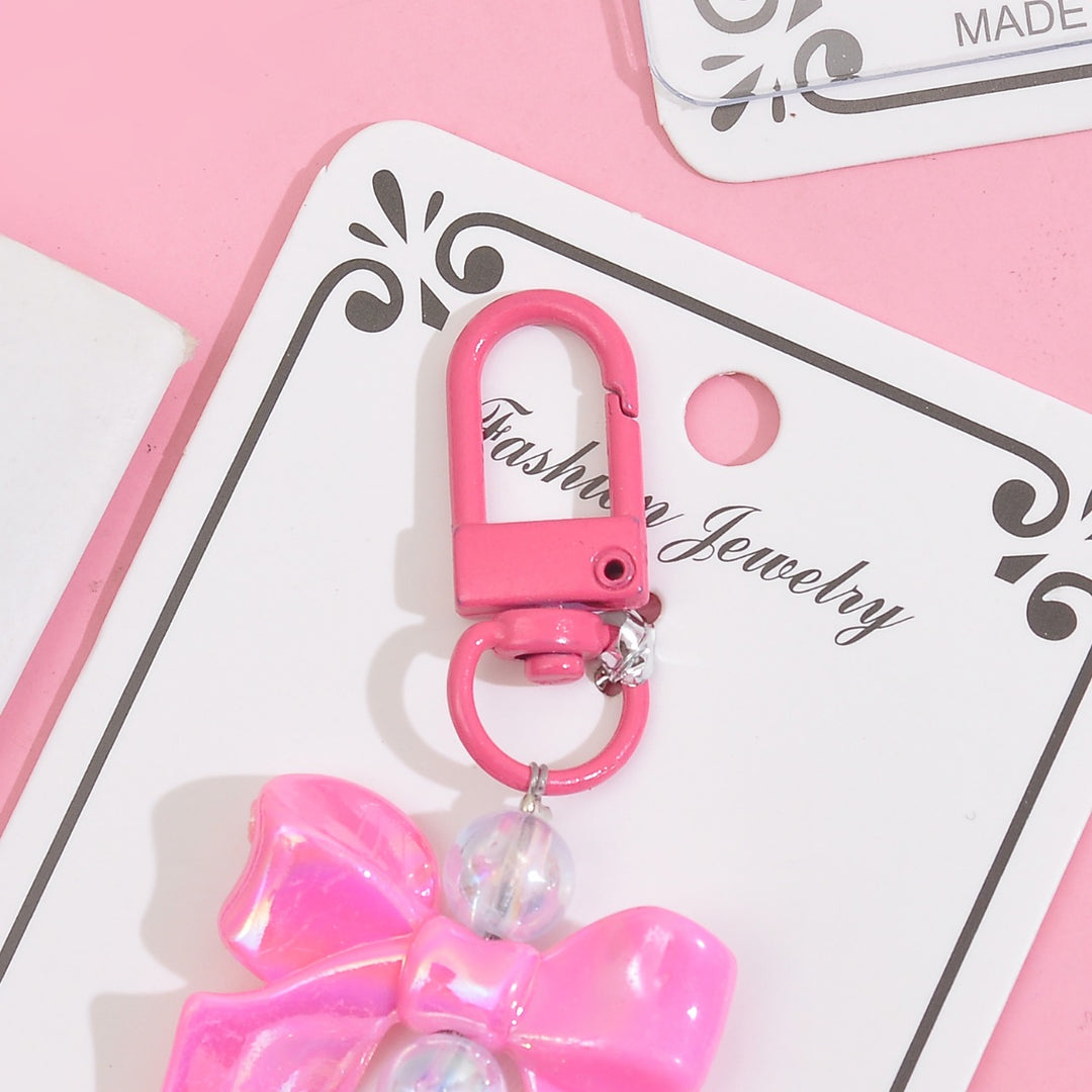 Cute aesthetic phone charm keychains for girl