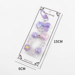 Load image into Gallery viewer, Cute aesthetic phone charm keychains for girl
