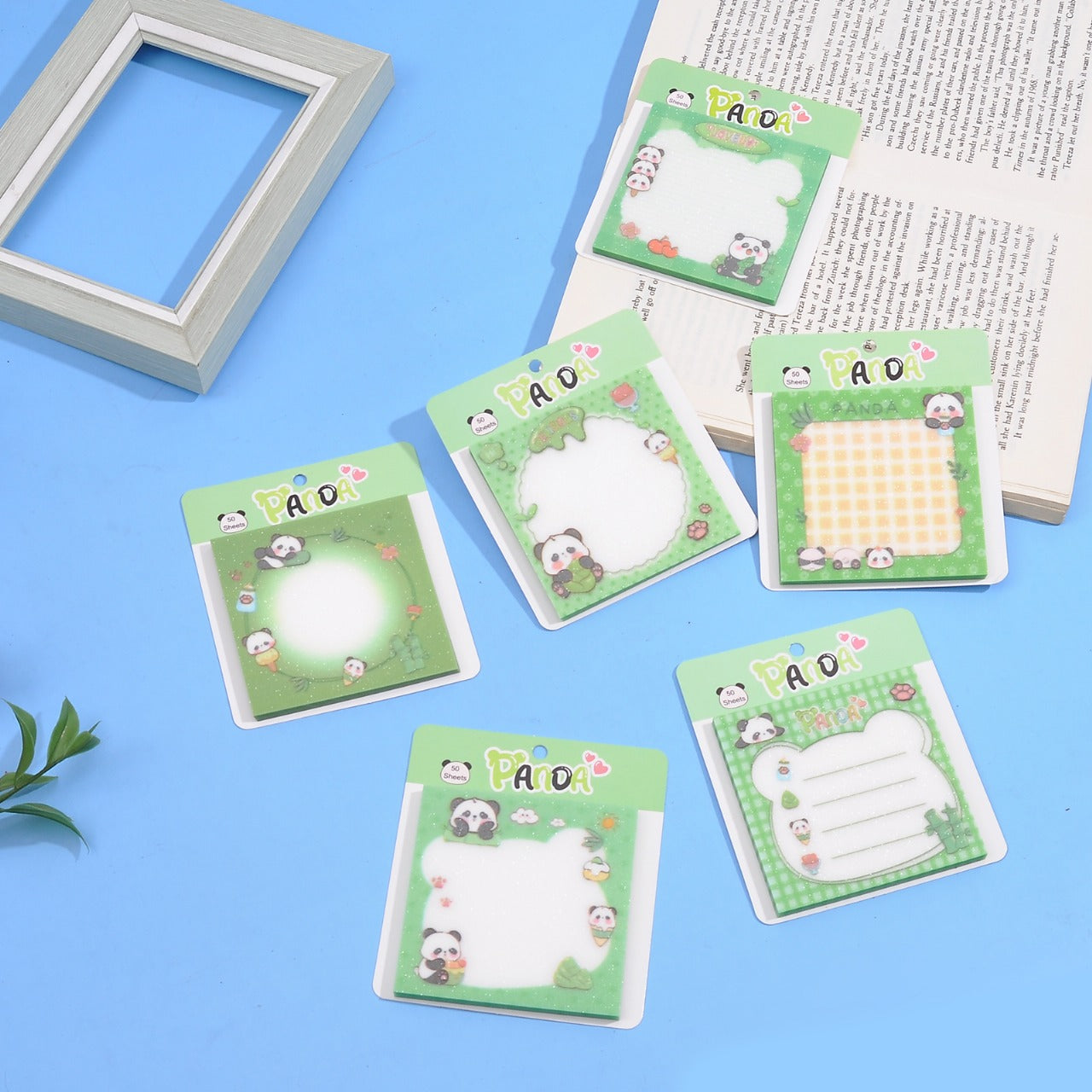 Cute Panda Sticky Notes