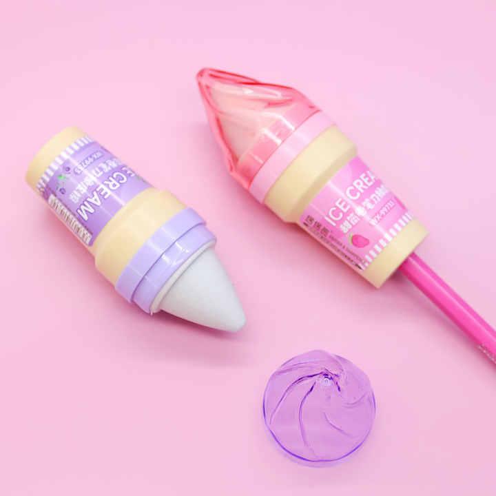 2 In 1 Ice-cream Eraser and Sharpener