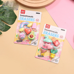 Load image into Gallery viewer, Delightful Set Of Sweetmeats Erasers. - TinyBo
