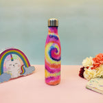 Load image into Gallery viewer, Tie dye steel water bottle.(500ml)
