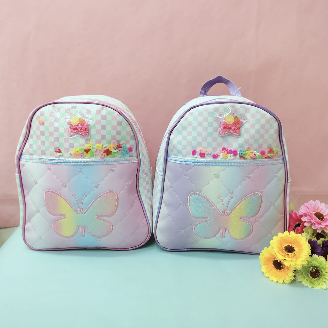 Butterfly Theme Mini Backpack. - TinyBo