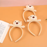 Load image into Gallery viewer, Teddy Face hairband. - TinyBo
