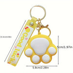 Load image into Gallery viewer, Royal And Stylish Paw Keychain . - TinyBo
