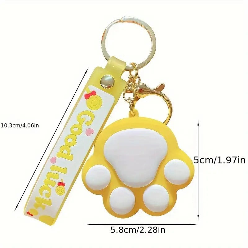 Royal And Stylish Paw Keychain . - TinyBo