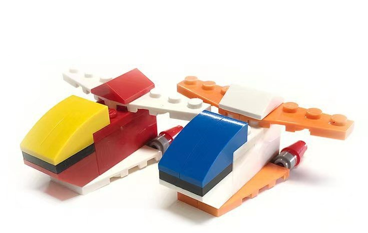 Lego DIY Space Craft Puzzle Pencil Sharpener.