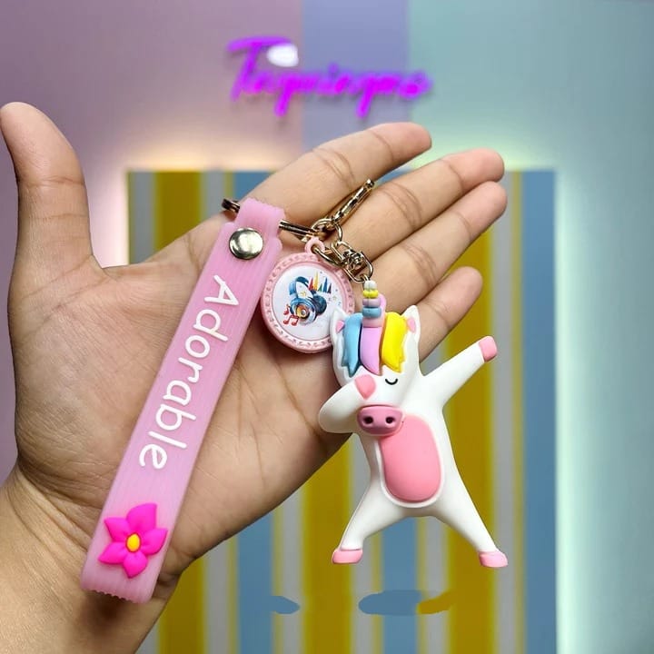 Stylish Unicorn Keychain . - TinyBo