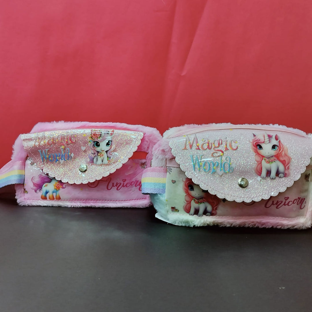 Unicorn Theme Pouch. - TinyBo