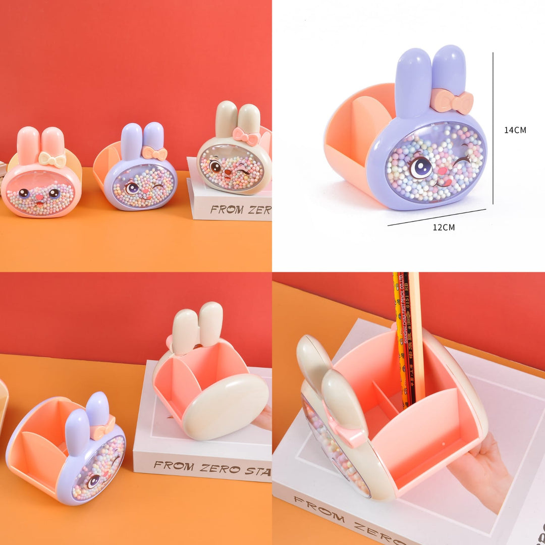 Rabbit Bunny Pen/Pencil Holder. - TinyBo