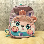 Load image into Gallery viewer, Kitty with Funny Face School Back pack.
