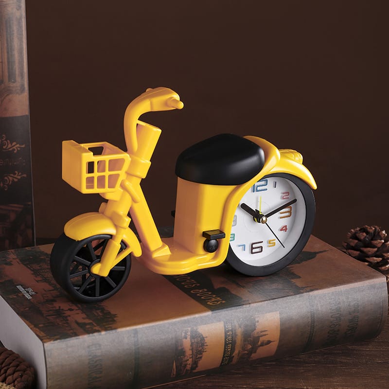 Mini Bicycle-Shaped Table  Alarm Clock