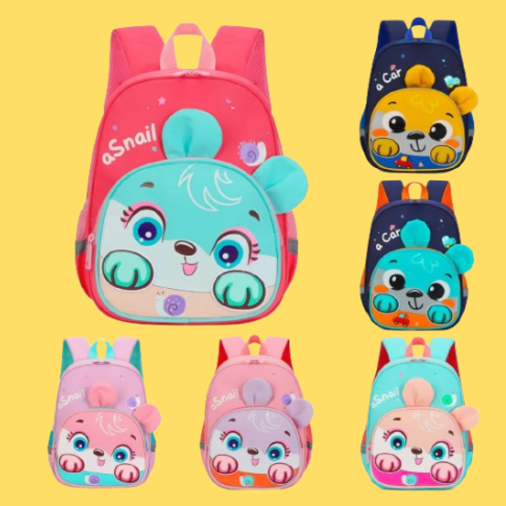 Kitty with Funny Face School Back pack. - TinyBo