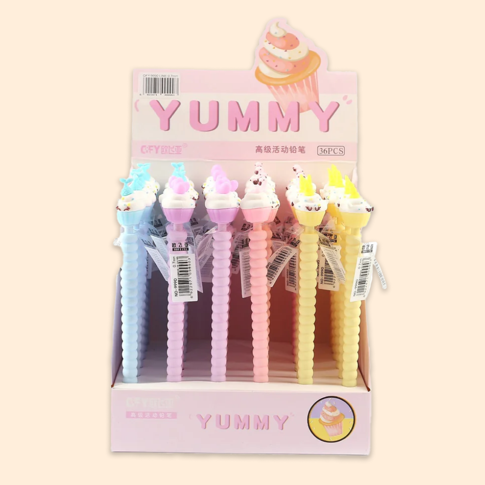 Sunny Cupcake Mechanical Pencil