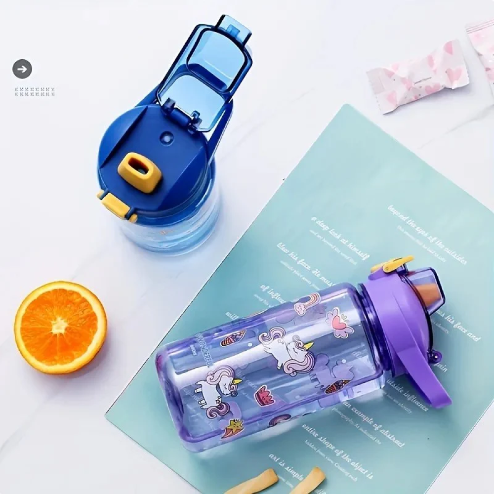 Cartoon Theme Water Bottle