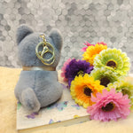 Load image into Gallery viewer, Sitting Dog Soft-Toy Keychain.
