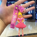 Load image into Gallery viewer, Cute Barbie Girl Keychain – Kawaii Cartoon Bag Charm for Girls

