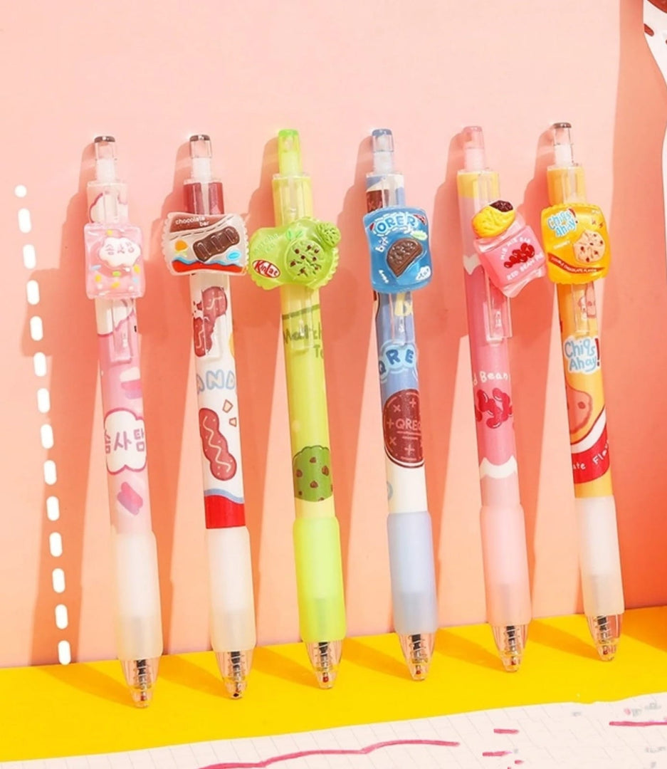 Delicious Chocolate Theme Erasable Mechanical Pen.