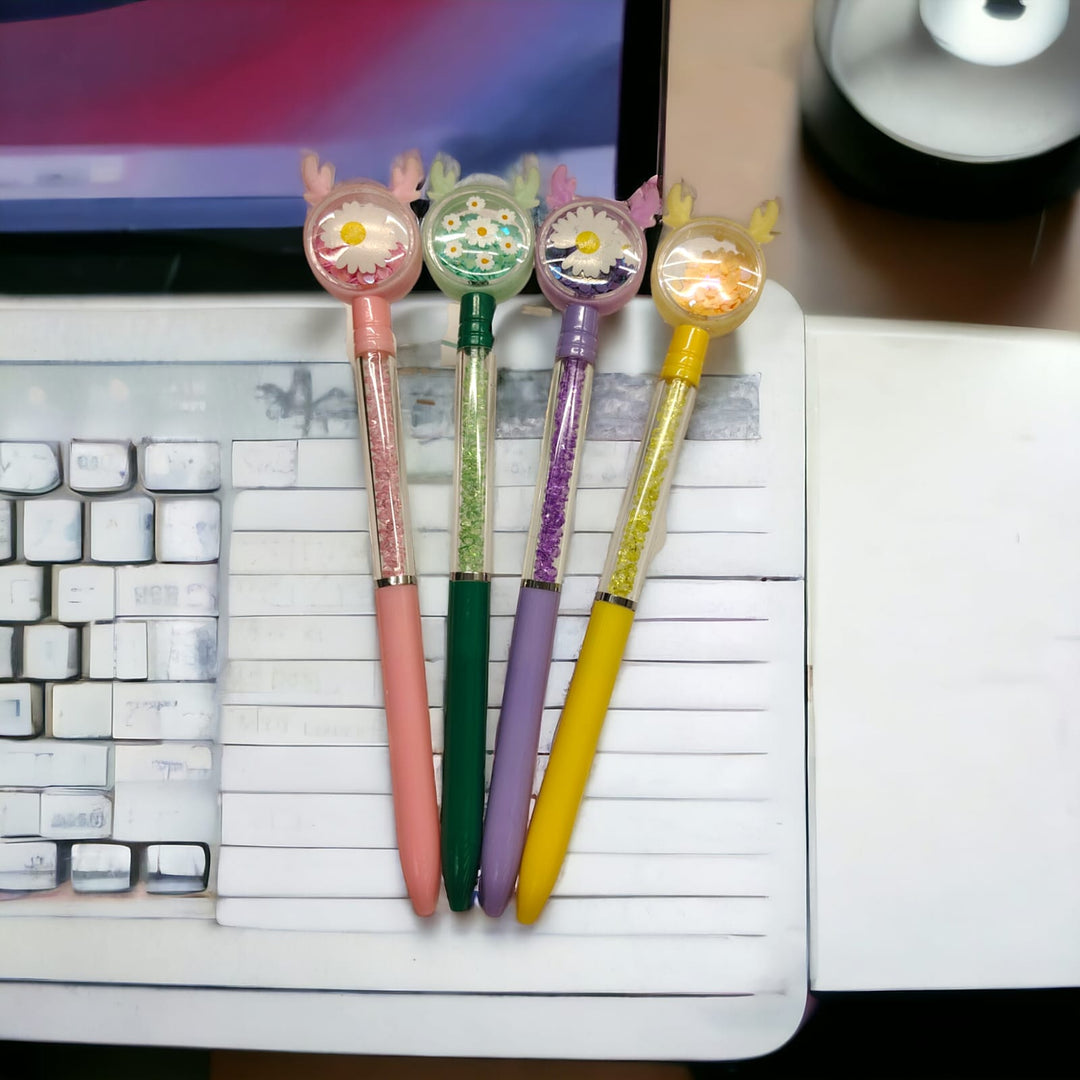 Twinkle Bloom Pen Set(4pc)