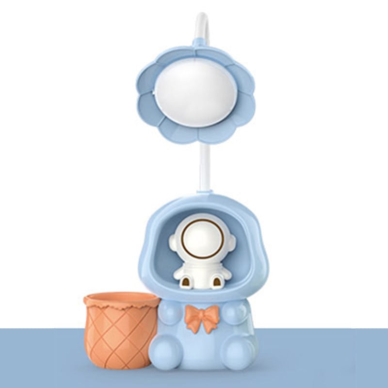 Cute Astronaut LED Desk Lamp with Pen Holder