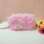 Load image into Gallery viewer, Soft Cotton And Furr Pouch. - TinyBo
