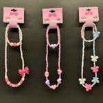 Load image into Gallery viewer, Necklace With Bracelet For Your Little Girls.
