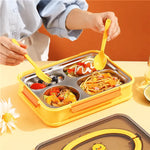 Load image into Gallery viewer, Duck  Theme Stainless Steel Lunch Box.
