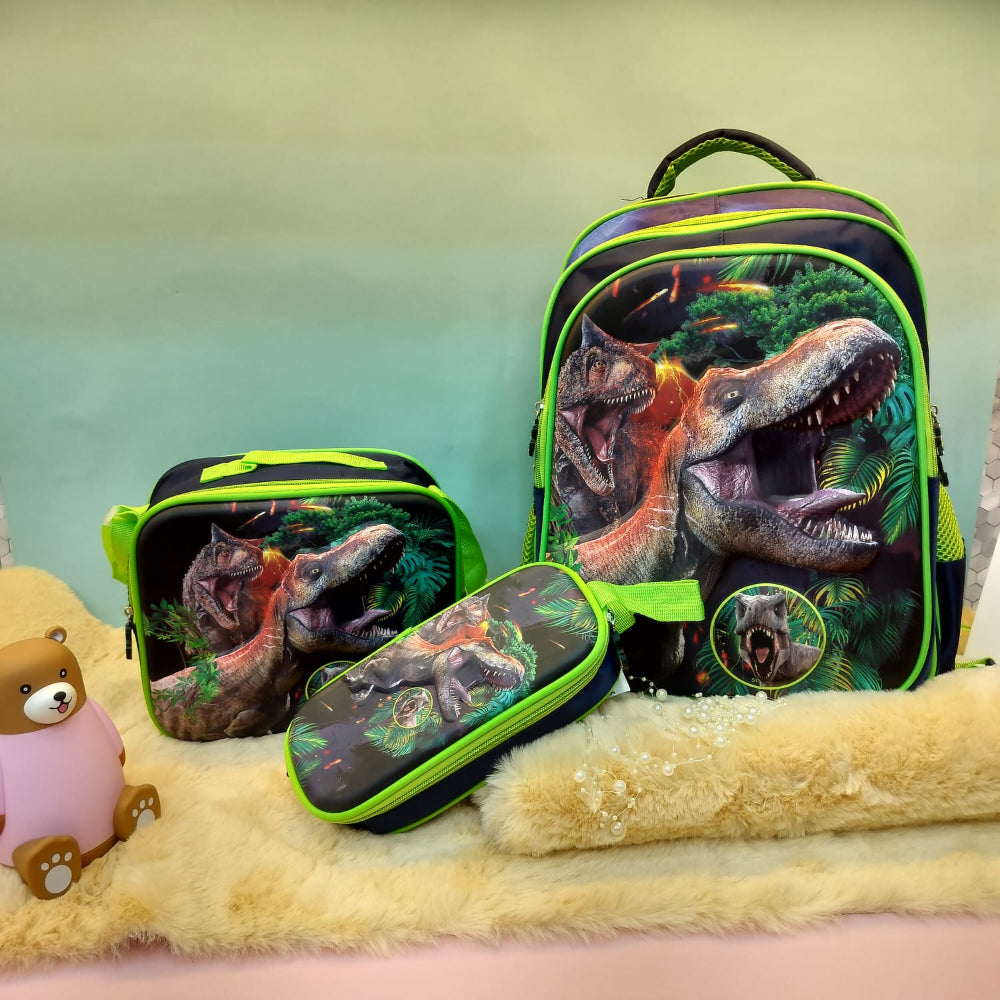 3-in-1 3D Emboss Print Cartoon Design Backpacks. - TinyBo