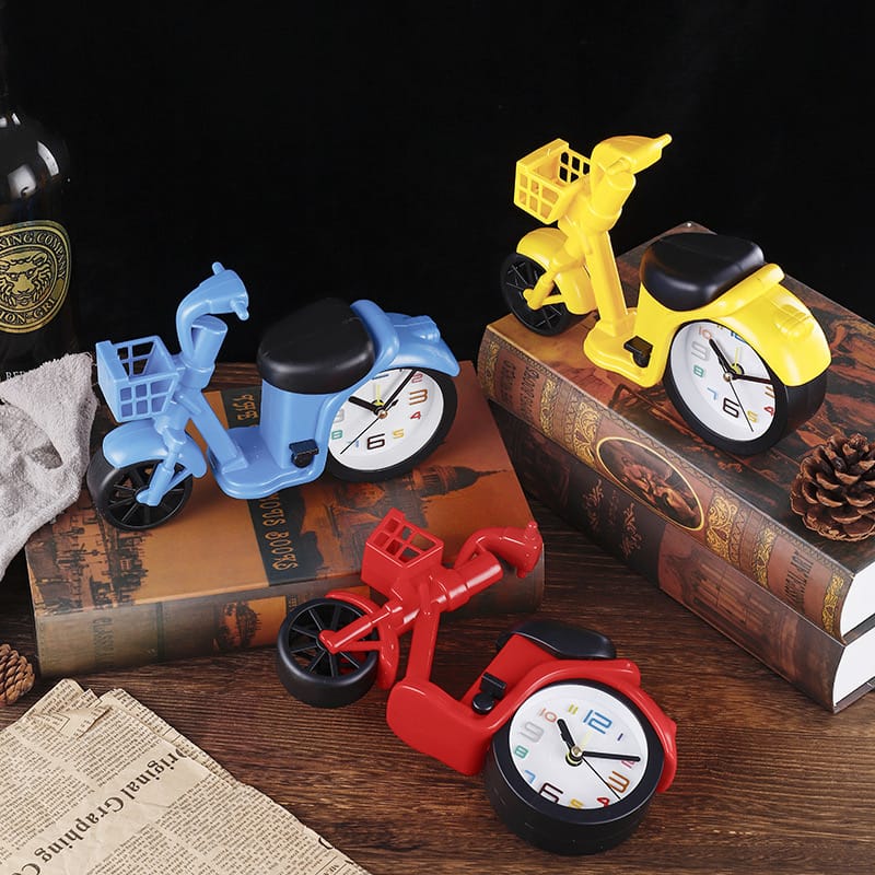 Mini Bicycle-Shaped Table  Alarm Clock